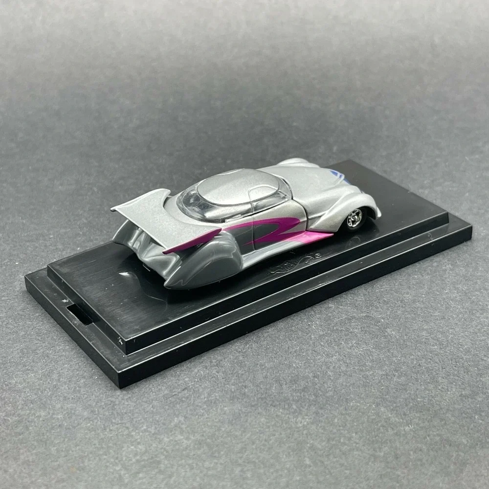 100% Hot Wheels Ed Newton Rareflow Custom‎ Car Diecast 1/64 Silver Opening Hood